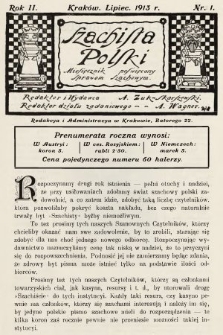 Szachista Polski : miesięcznik poświęcony sprawom szachowym. 1913, nr 1