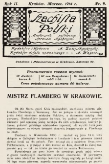 Szachista Polski : miesięcznik poświęcony sprawom szachowym. 1914, nr 9