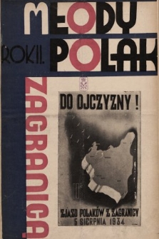Młody Polak Zagranicą : czasopismo polskiej młodzieży : dodatek do miesięcznika „Polacy Zagranicą”. 1934, nr 5-6