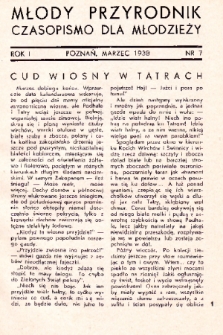 Młody Przyrodnik : czasopismo dla młodzieży. 1938, nr 7