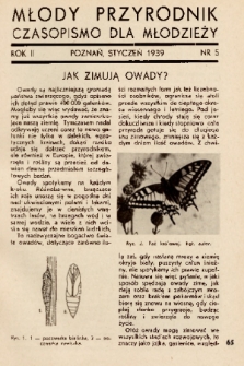 Młody Przyrodnik : czasopismo dla młodzieży. 1939, nr 5