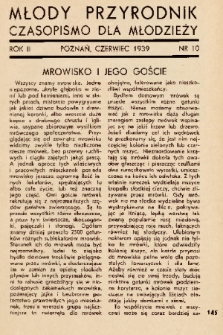 Młody Przyrodnik : czasopismo dla młodzieży. 1939, nr 10