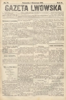 Gazeta Lwowska. 1891, nr 79