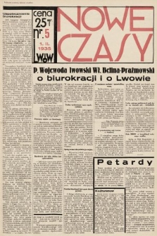Nowe Czasy. 1935, nr 5