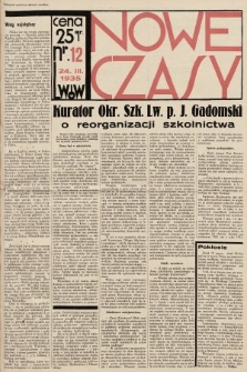 Nowe Czasy. 1935, nr 12