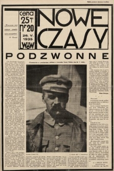 Nowe Czasy. 1935, nr 20