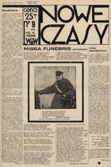 Nowe Czasy. 1936, nr 9