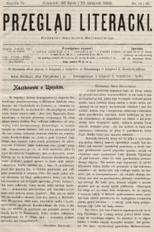 Przegląd Literacki. 1898, nr 14 i 15