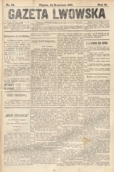 Gazeta Lwowska. 1891, nr 92