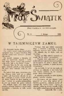 Mój Światek : dwutygodnik dla dziewczynek. 1928, nr 3