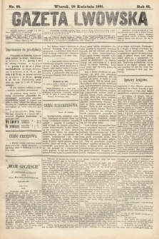 Gazeta Lwowska. 1891, nr 95