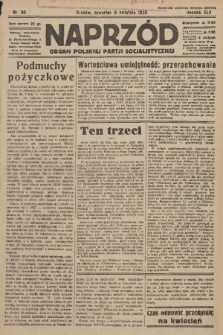 Naprzód : organ Polskiej Partji Socjalistycznej. 1933, nr 80