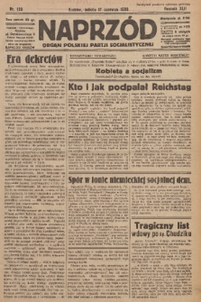 Naprzód : organ Polskiej Partji Socjalistycznej. 1933, nr 136