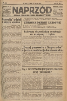 Naprzód : organ Polskiej Partji Socjalistycznej. 1933, nr 161