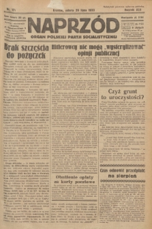 Naprzód : organ Polskiej Partji Socjalistycznej. 1933, nr 171