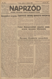 Naprzód : organ Polskiej Partji Socjalistycznej. 1933, nr 176