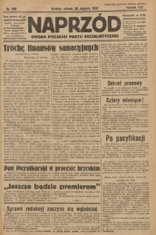Naprzód : organ Polskiej Partji Socjalistycznej. 1933, nr 196