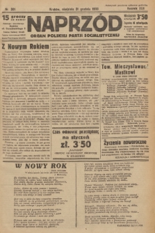 Naprzód : organ Polskiej Partji Socjalistycznej. 1933, nr 301