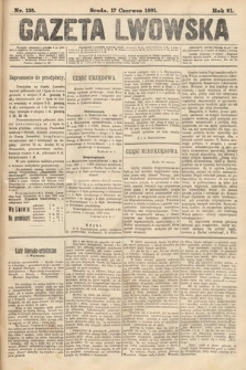 Gazeta Lwowska. 1891, nr 135