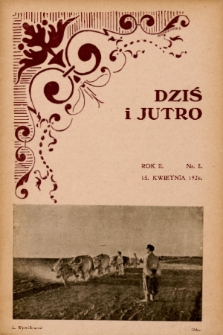 Dziś i Jutro : pismo dla młodzieży żeńskiej. 1926, nr 8