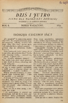 Dziś i Jutro : pismo dla młodzieży żeńskiej. 1926, nr 12-13