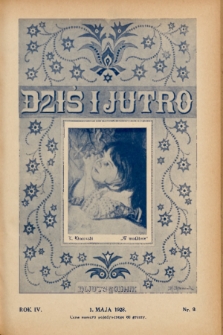 Dziś i Jutro : pismo dla młodzieży żeńskiej. 1928, nr 9