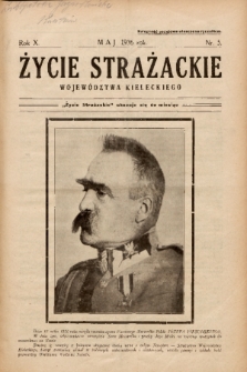 Życie Strażackie Województwa Kieleckiego : miesięcznik. 1936, nr 5