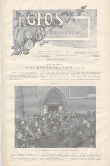 Głos Literacki i Społeczny. 1901, nr 11