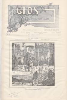 Głos Literacki i Społeczny. 1901, nr 15