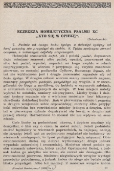 [Przegląd Homiletyczny. 1926, nr 4]