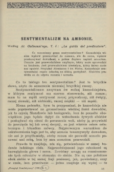 [Przegląd Homiletyczny. 1931, nr 4]