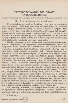 [Przegląd Homiletyczny. 1935, nr 3]