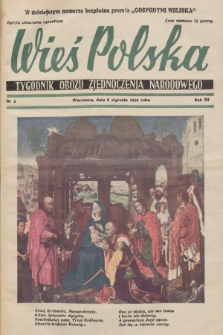 Wieś Polska : tygodnik Obozu Zjednoczenia Narodowego. 1939, nr 2