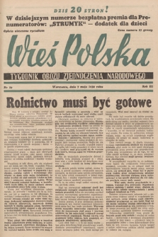 Wieś Polska : tygodnik Obozu Zjednoczenia Narodowego. 1939, nr 19