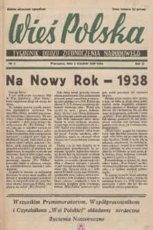 Wieś Polska : tygodnik Obozu Zjednoczenia Narodowego. 1938, nr 1