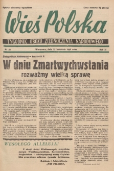 Wieś Polska : tygodnik Obozu Zjednoczenia Narodowego. 1938, nr 16