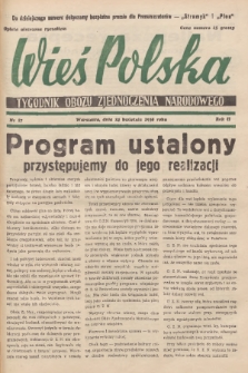 Wieś Polska : tygodnik Obozu Zjednoczenia Narodowego. 1938, nr 17
