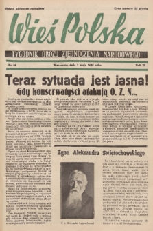 Wieś Polska : tygodnik Obozu Zjednoczenia Narodowego. 1938, nr 18