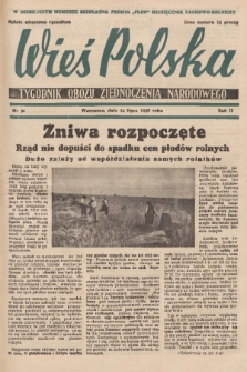 Wieś Polska : tygodnik Obozu Zjednoczenia Narodowego. 1938, nr 30