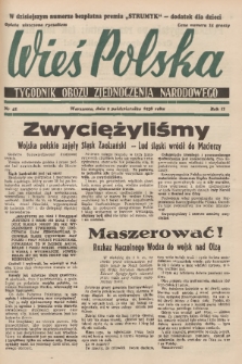 Wieś Polska : tygodnik Obozu Zjednoczenia Narodowego. 1938, nr 41