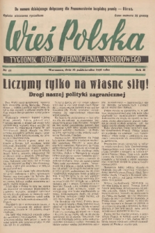 Wieś Polska : tygodnik Obozu Zjednoczenia Narodowego. 1938, nr 42