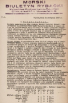 Morski Biuletyn Rybacki. 1947, nr 5