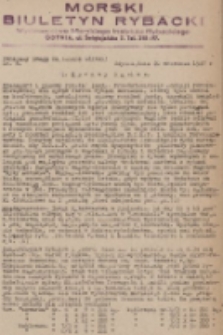 Morski Biuletyn Rybacki. 1947, nr 8