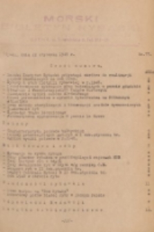 Morski Biuletyn Rybacki. 1949, nr 77