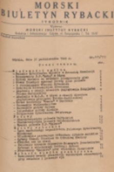 Morski Biuletyn Rybacki. 1949, nr 111/112