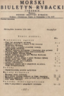 Morski Biuletyn Rybacki. 1950, nr 131/132