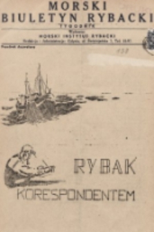 Morski Biuletyn Rybacki. 1950, nr 138