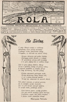 Rola : tygodnik obrazkowy niepolityczny ku pouczeniu i rozrywce. 1912, nr 33