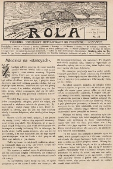 Rola : tygodnik obrazkowy niepolityczny ku pouczeniu i rozrywce. 1912, nr 36