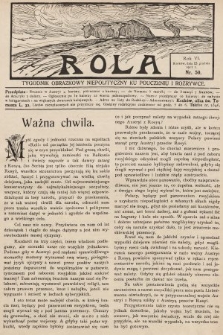 Rola : tygodnik obrazkowy niepolityczny ku pouczeniu i rozrywce. 1912, nr 50
